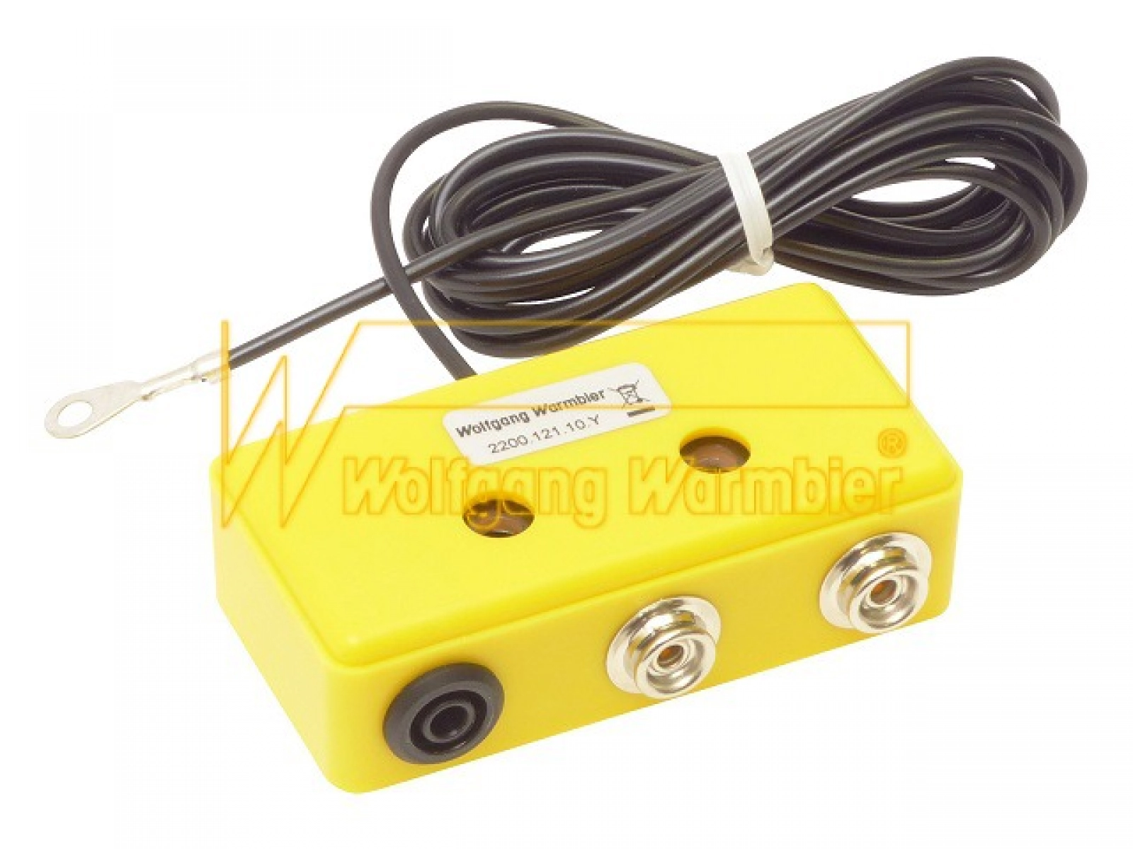 Topraklama Bağlantı Kutusu, 2x10 Mm çıtçıt, 4 Mm Muz Fiş Soketi