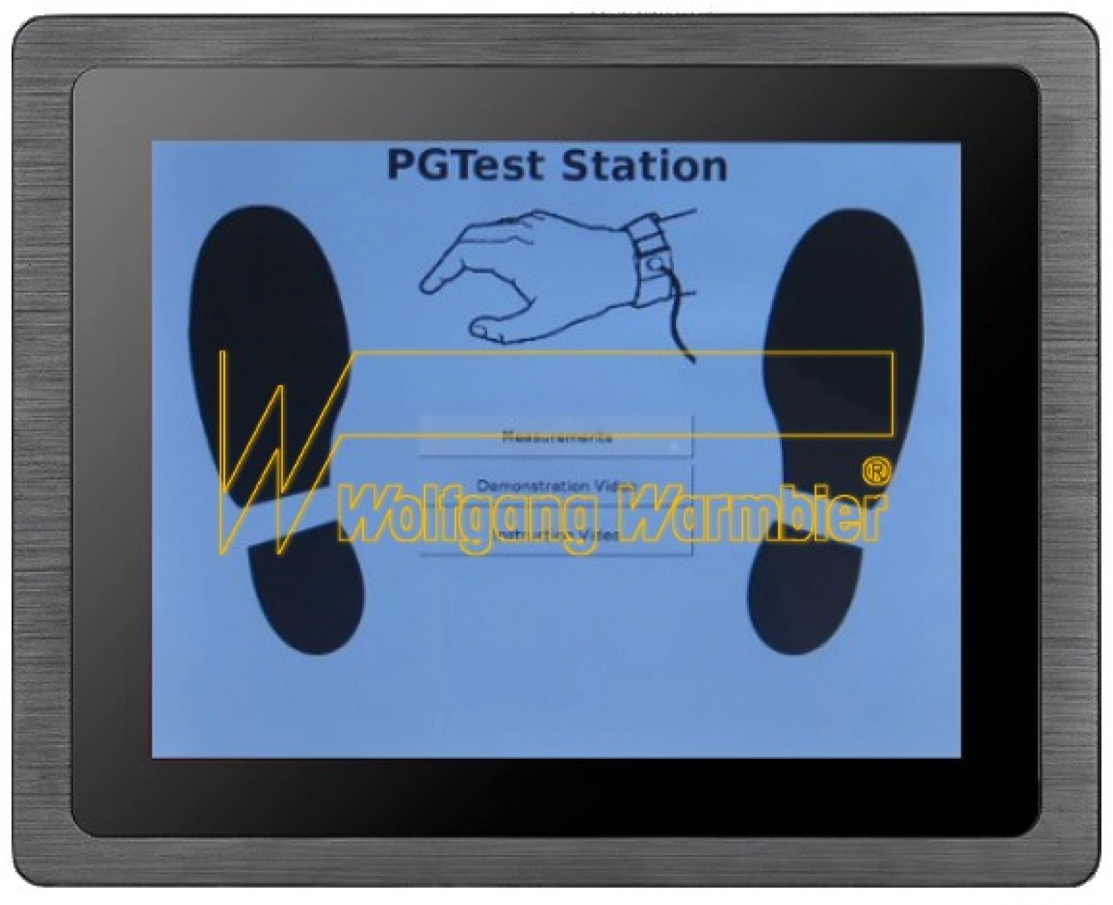 Entegre DATA Terminali Ile TC25 Dokunmatik Ekran Monitörü