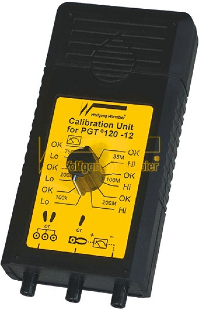 PGT120 Için Manuel Kalibrasyon Ünitesi