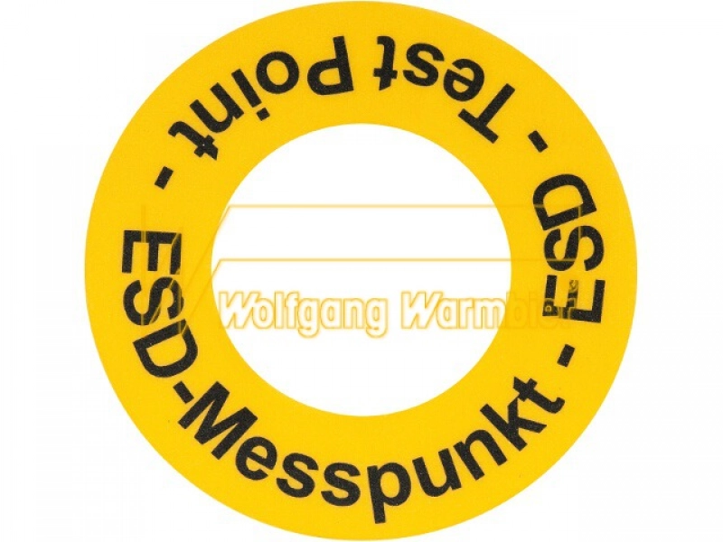 Zemin Işaretleme Etiketi/ESD Test Noktası