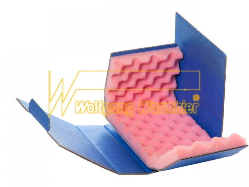 SAFESHIELD® Nakliye Kutuları Düz Olarak Teslim Edilir, Dağıtıcı PU Köpük Dahil